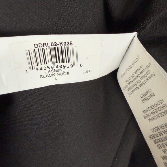 DRESS THE POPULATION - Jasmine Strapless Burnout Velvet Sheath Gown - Size Large - Picture 10 of 13